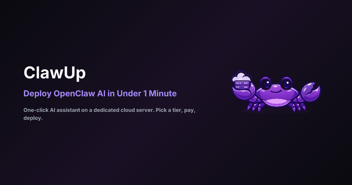 ClawUp AI Dashboard